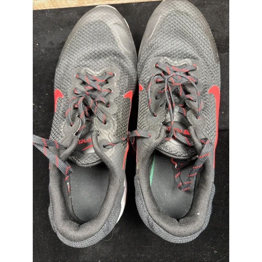 Nike Renew Ride 3 Running Shoes Men’s Size 8 Black Red DC8185-002 EUC